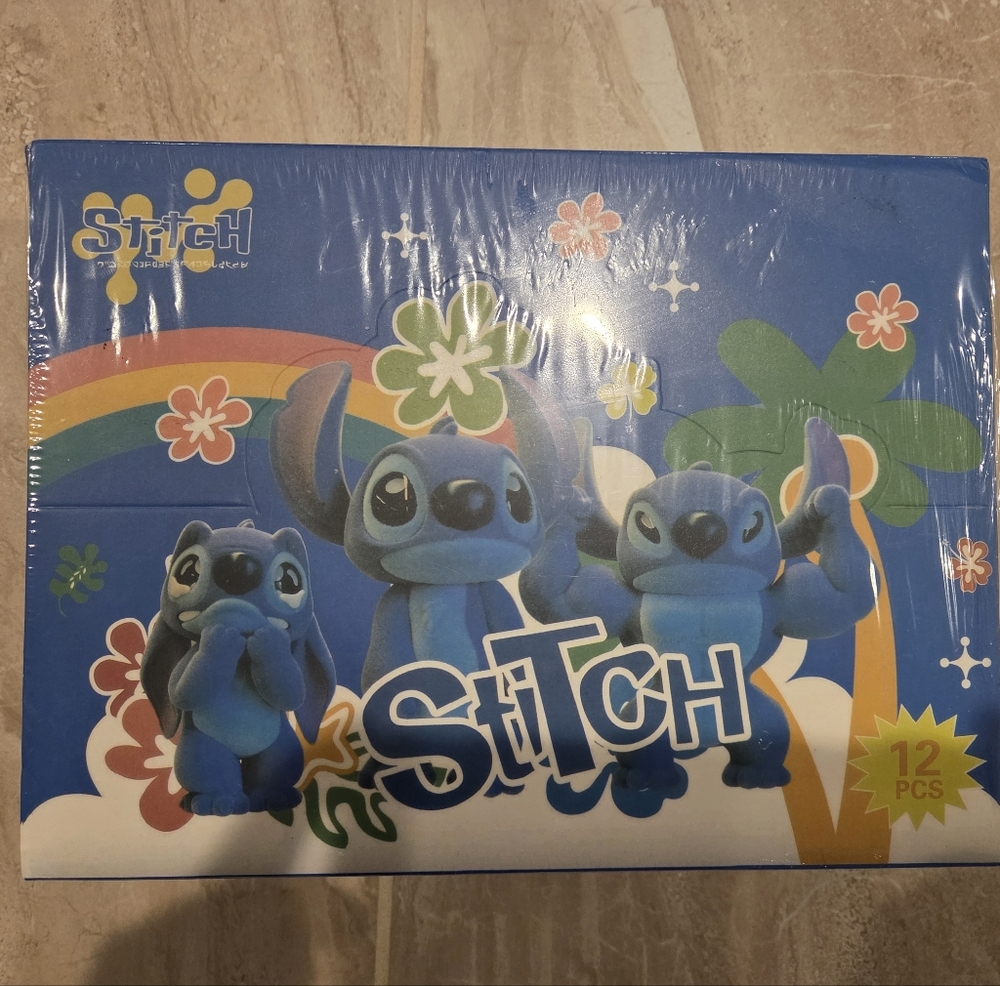 Stitch Figurine Set - Blue